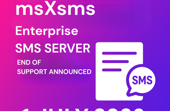 A Farewell to msXsms Enterprise SMS Server